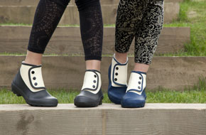 spats rubber boots